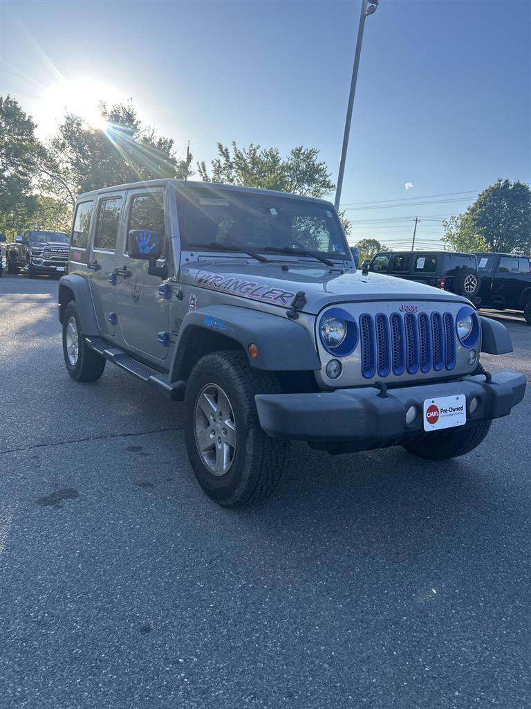 Used 2017 Jeep Wrangler Unlimited Sport w/ Quick Order Package 24S AWD/4WD image 1