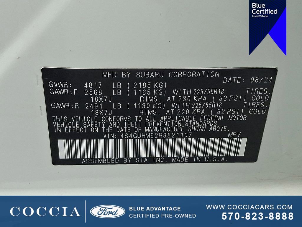 Used 2024 Subaru Crosstrek 2.5i Limited w/ Crosstrek Mirror Package image 26