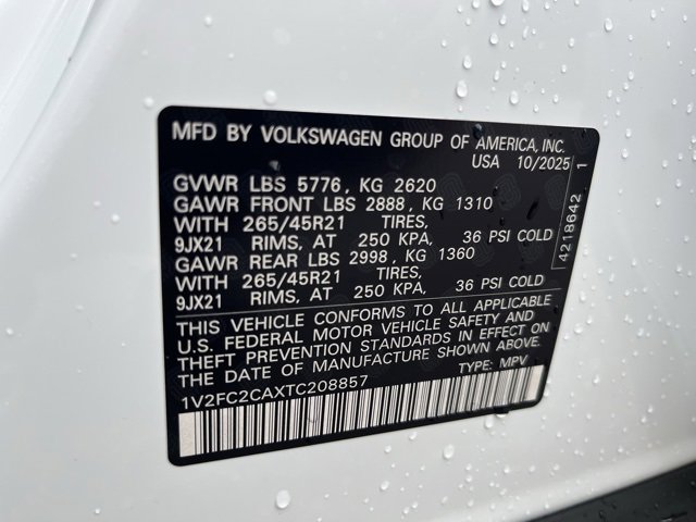 New 2026 Volkswagen Atlas Cross Sport SEL Premium R-Line image 26