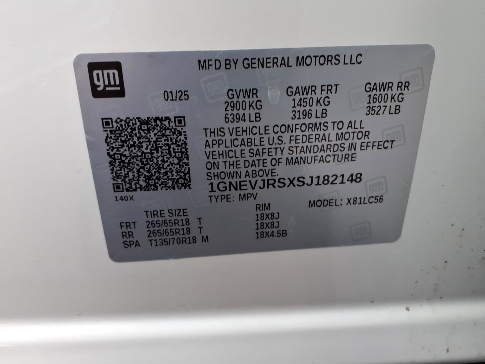 Certified 2025 Chevrolet Traverse Z71 w/ Driver Confidence Package AWD/4WD image 36