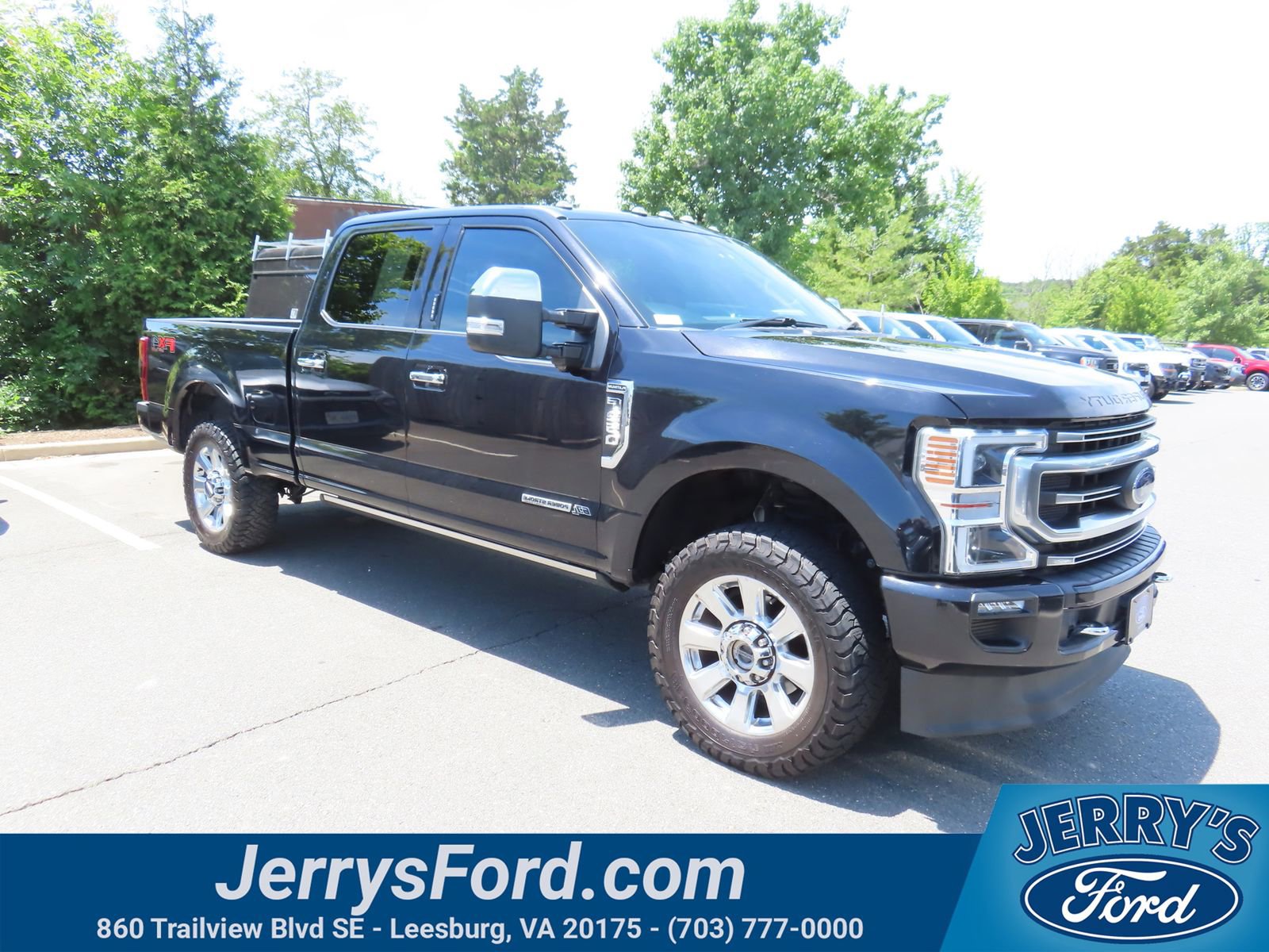 Used 2020 Ford F250 Platinum w/ FX4 Off-Road Package AWD/4WD image 1