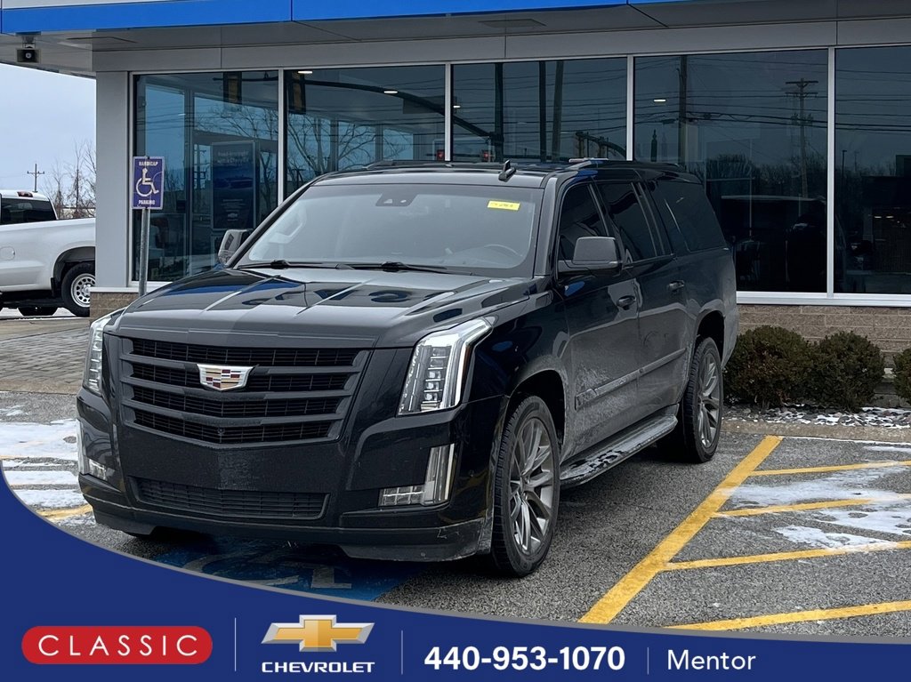 Used 2019 Cadillac Escalade ESV Luxury w/ Escalade Sport Edition image 1