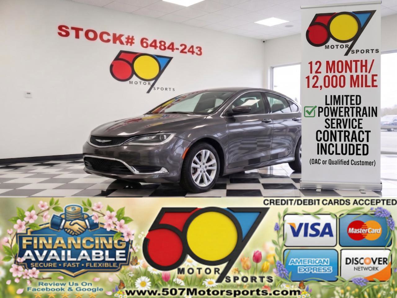 Used 2015 Chrysler 200 Limited w/ Convenience Group FWD image 1