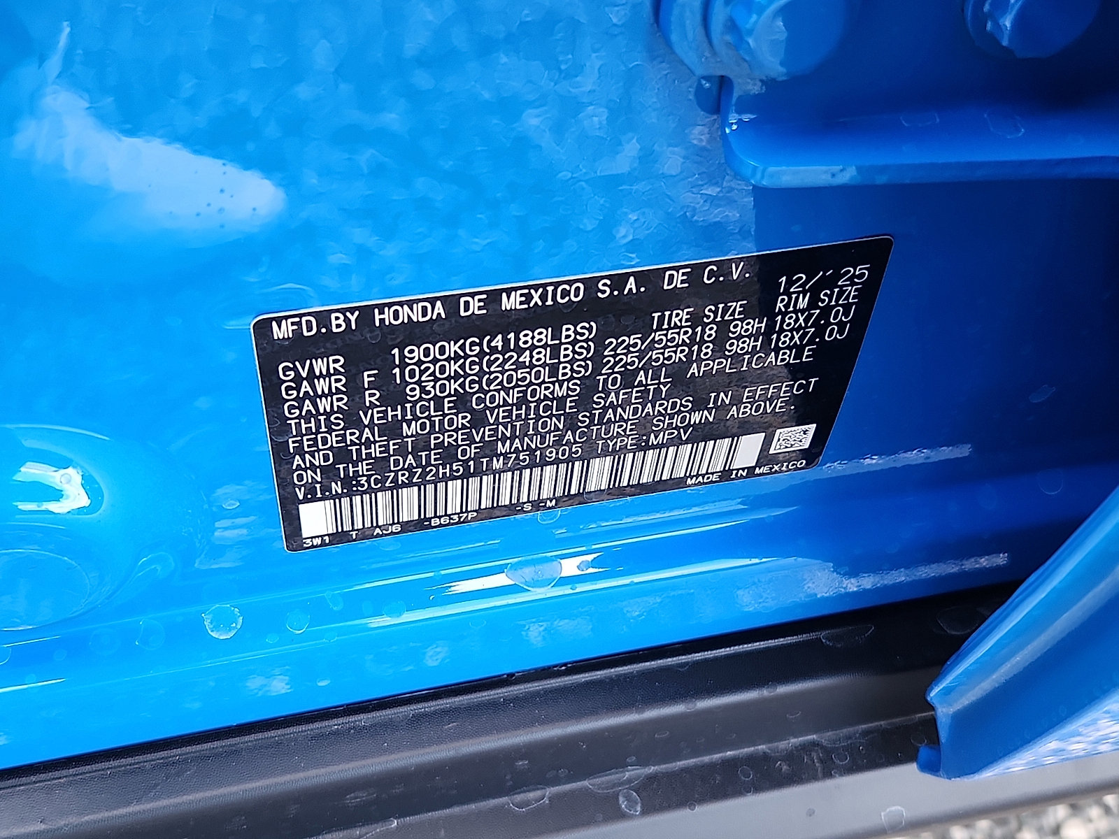 New 2026 Honda HR-V Sport image 15