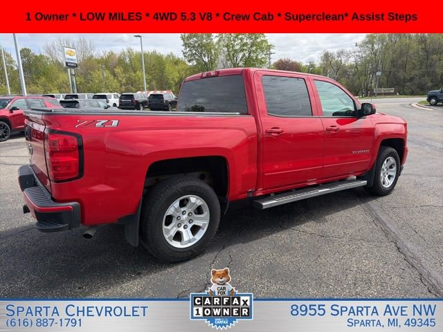 Used 2018 Chevrolet Silverado 1500 LT w/ All Star Edition AWD/4WD image 3