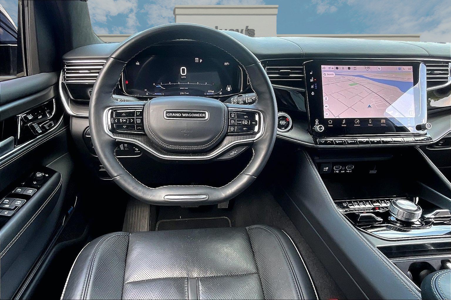 Certified 2025 Jeep Grand Wagoneer Series II Obsidian w/ Quick Order Packagew 28T AWD/4WD image 5