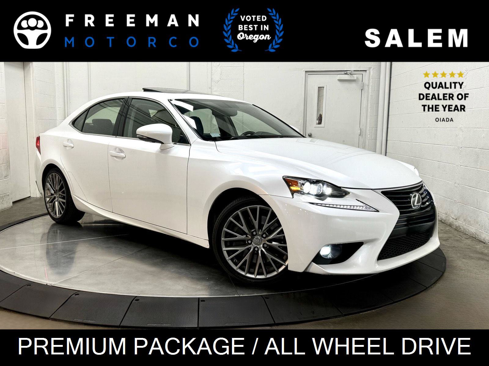 Used 2016 Lexus IS 300 AWD w/ Navigation System Package