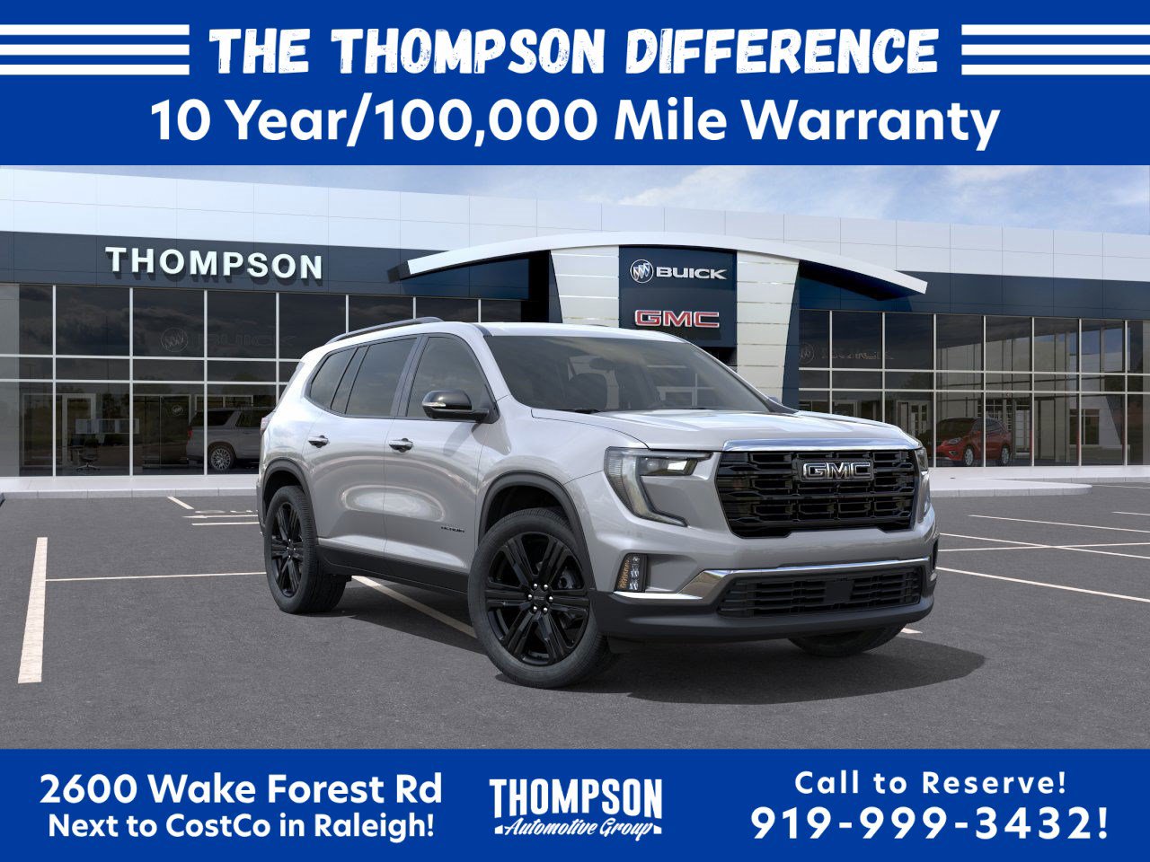 New 2026 GMC Acadia Elevation w/ Black Edition FWD image 1
