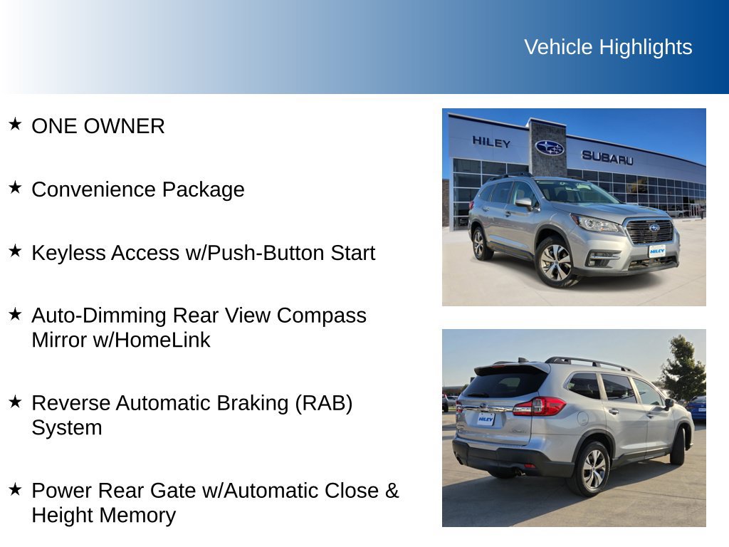 Used 2020 Subaru Ascent Premium w/ Convenience Package AWD/4WD image 5