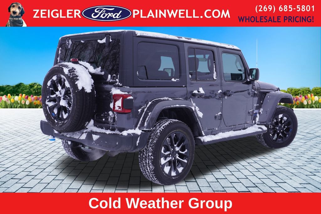 Used 2023 Jeep Wrangler Unlimited Sahara w/ Cold Weather Group image 3