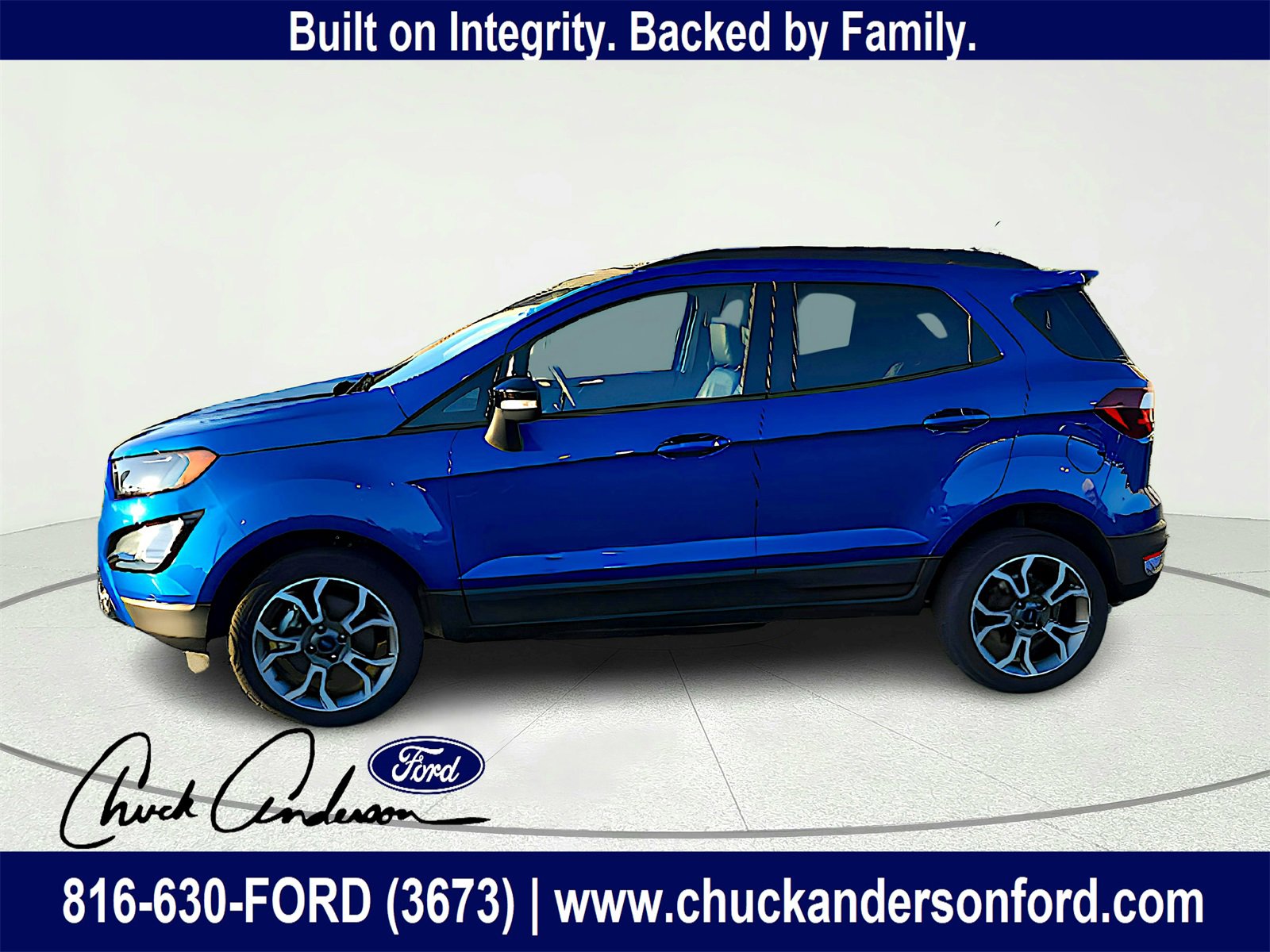 Used 2020 Ford EcoSport SES w/ SES Black Appearance Package image 3