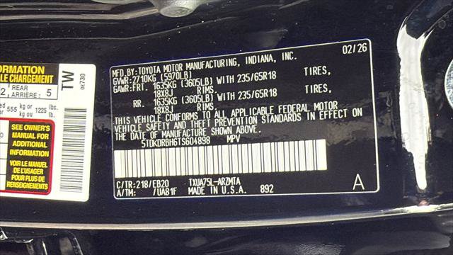 Certified 2026 Toyota Highlander XLE AWD/4WD image 36