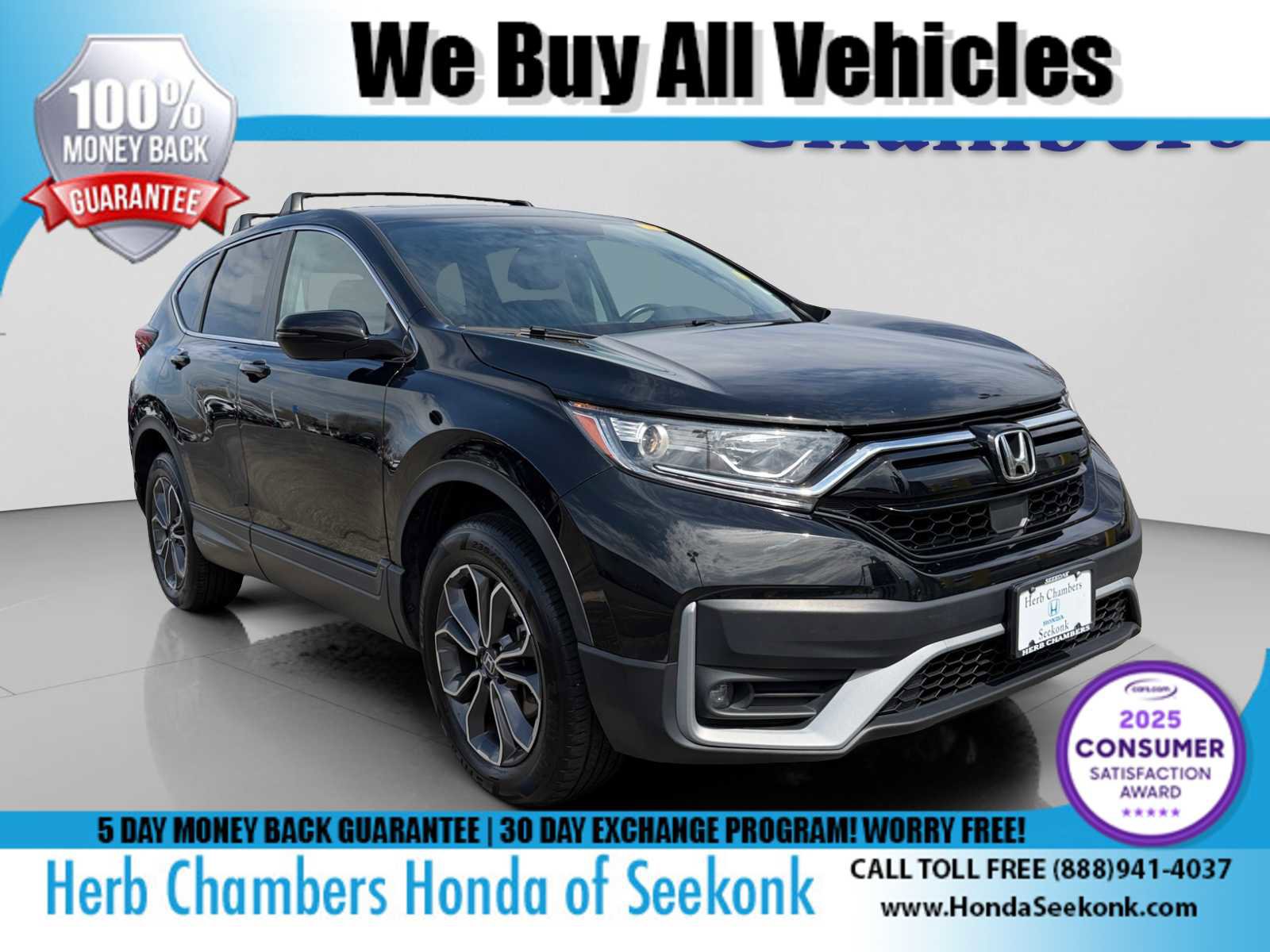 Used 2020 Honda CR-V EX-L image 1