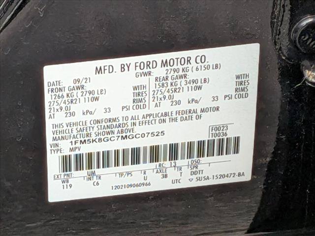 Used 2021 Ford Explorer ST w/ Equipment Group 401A AWD/4WD image 17