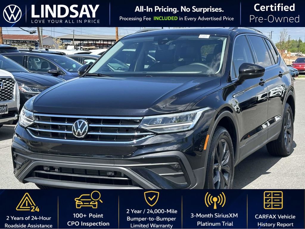 Certified 2023 Volkswagen Tiguan SE w/ Panoramic Sunroof Package image 4