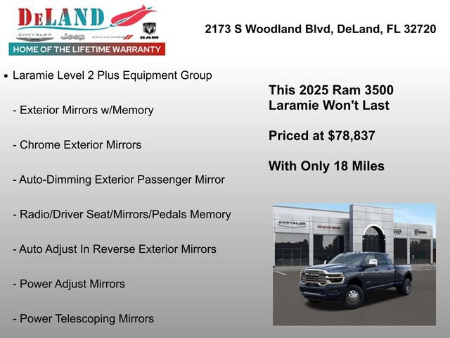 New 2025 RAM 3500 Laramie image 18