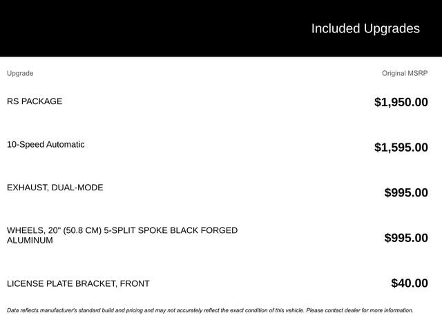 Certified 2024 Chevrolet Camaro LT w/ RS Package image 6