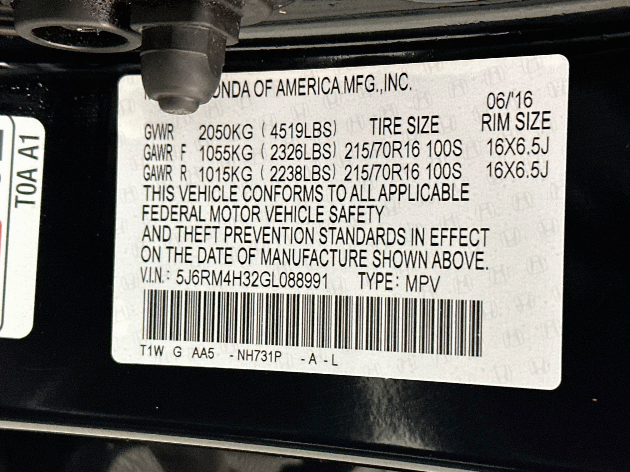 Used 2016 Honda CR-V LX image 29