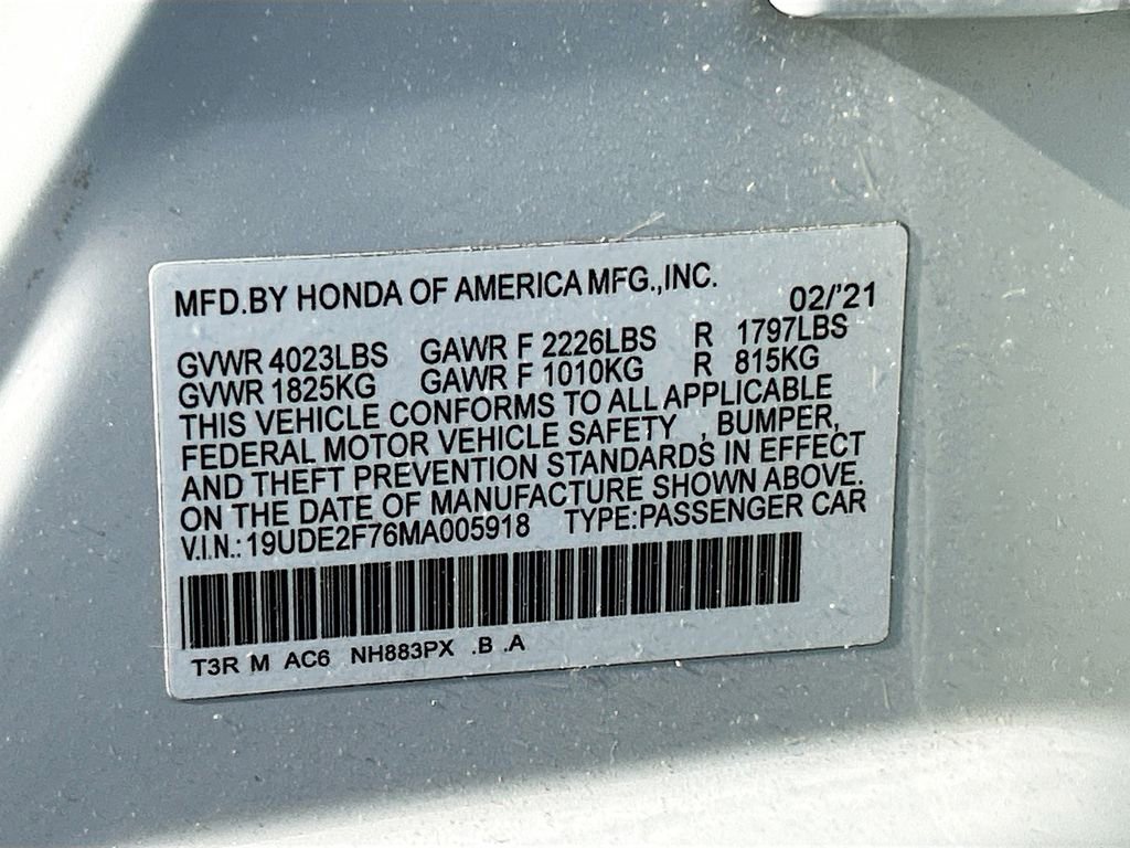 Used 2021 Acura ILX w/ Premium Package FWD image 31