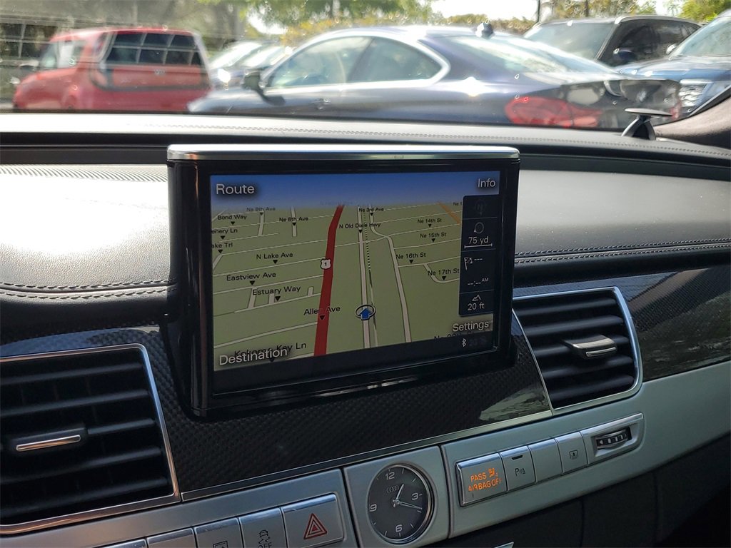 Used 2015 Audi S8 w/ Full Leather Package image 28