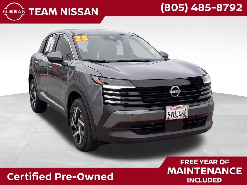 Certified 2025 Nissan Kicks SV w/ Illumination Package