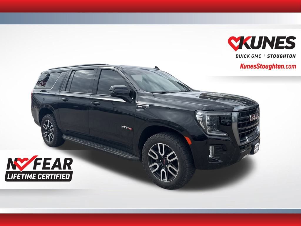 Used 2021 GMC Yukon XL AT4 w/ Rear Media and Nav Package