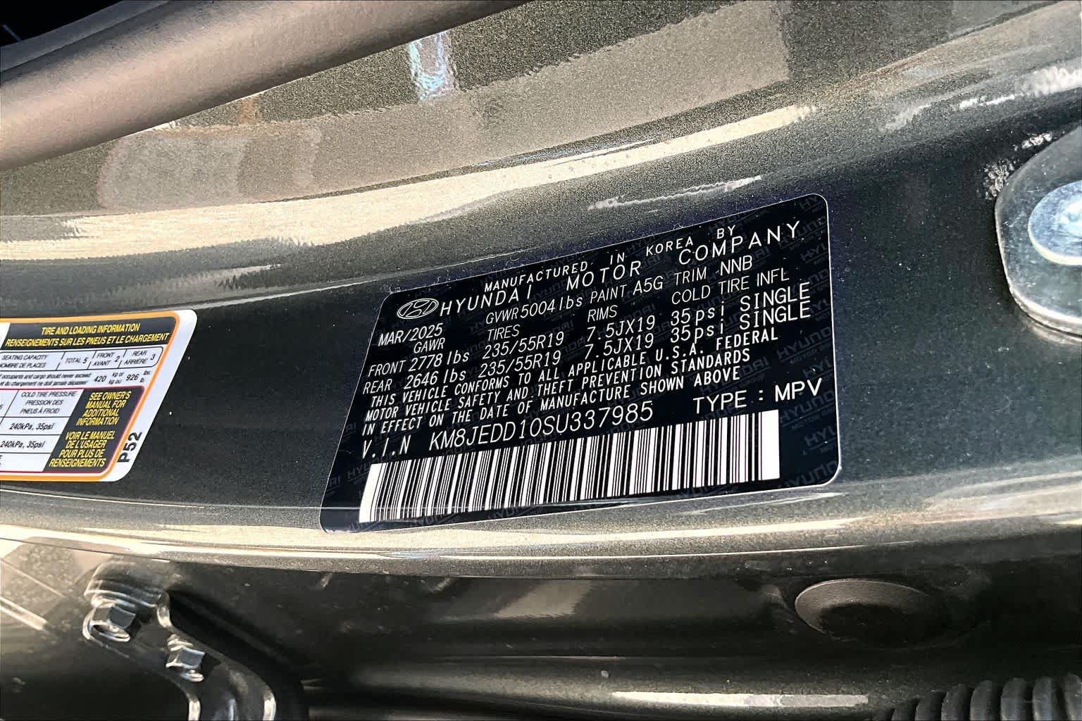 Used 2025 Hyundai Tucson Limited AWD/4WD image 68