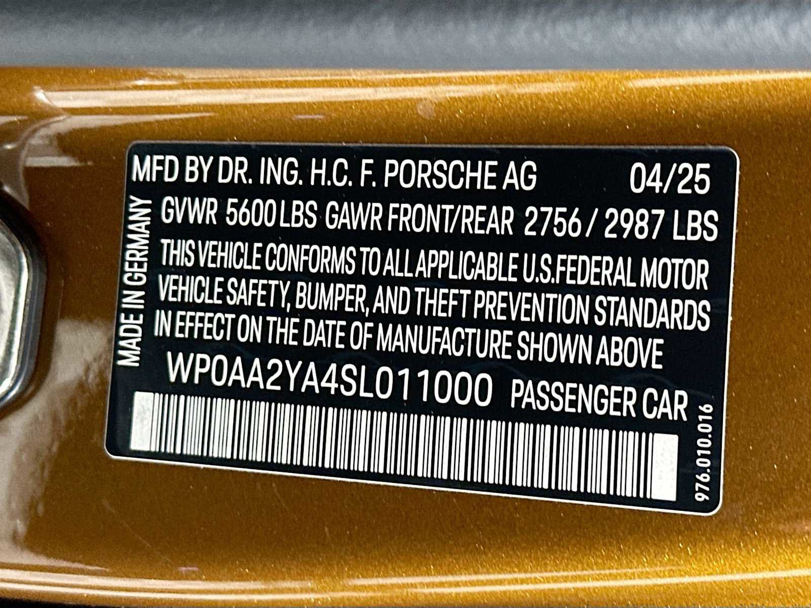 New 2025 Porsche Panamera 4 image 34