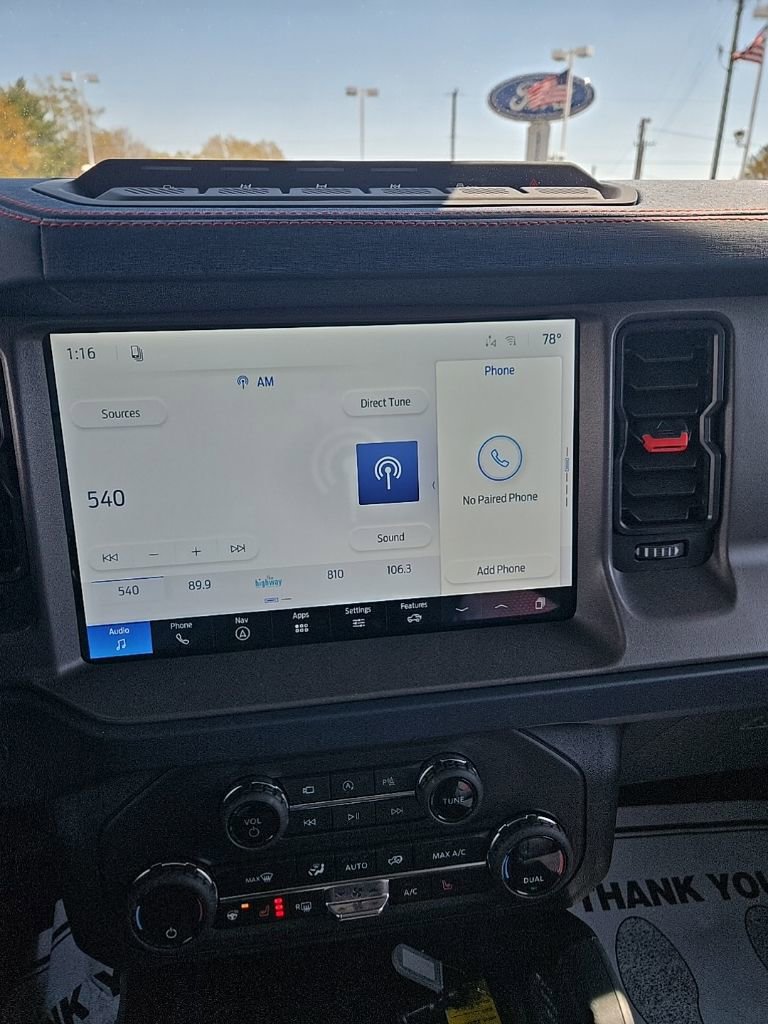 New 2026 Ford Bronco Raptor w/ Interior Carbon Fiber Pack image 16