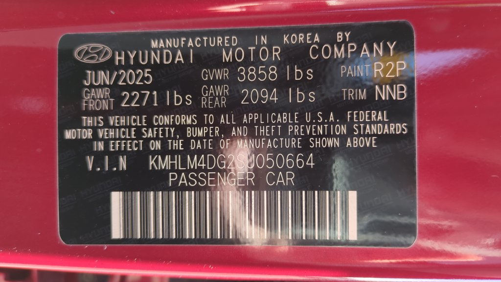 Certified 2025 Hyundai Elantra Sport FWD image 22