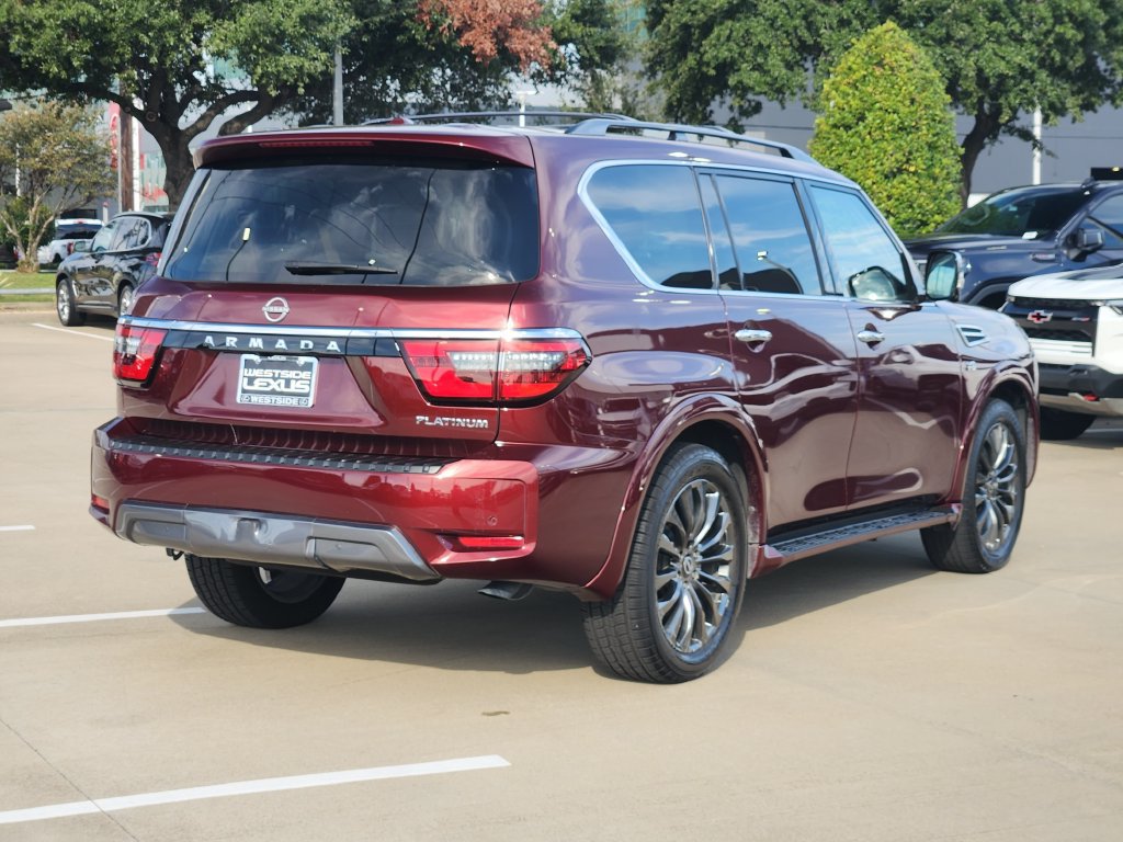 Used 2022 Nissan Armada Platinum w/ Captain's Chairs Package RWD image 7
