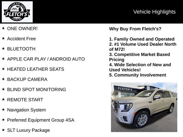 Used 2024 GMC Yukon SLT w/ SLT Luxury Package AWD/4WD image 2