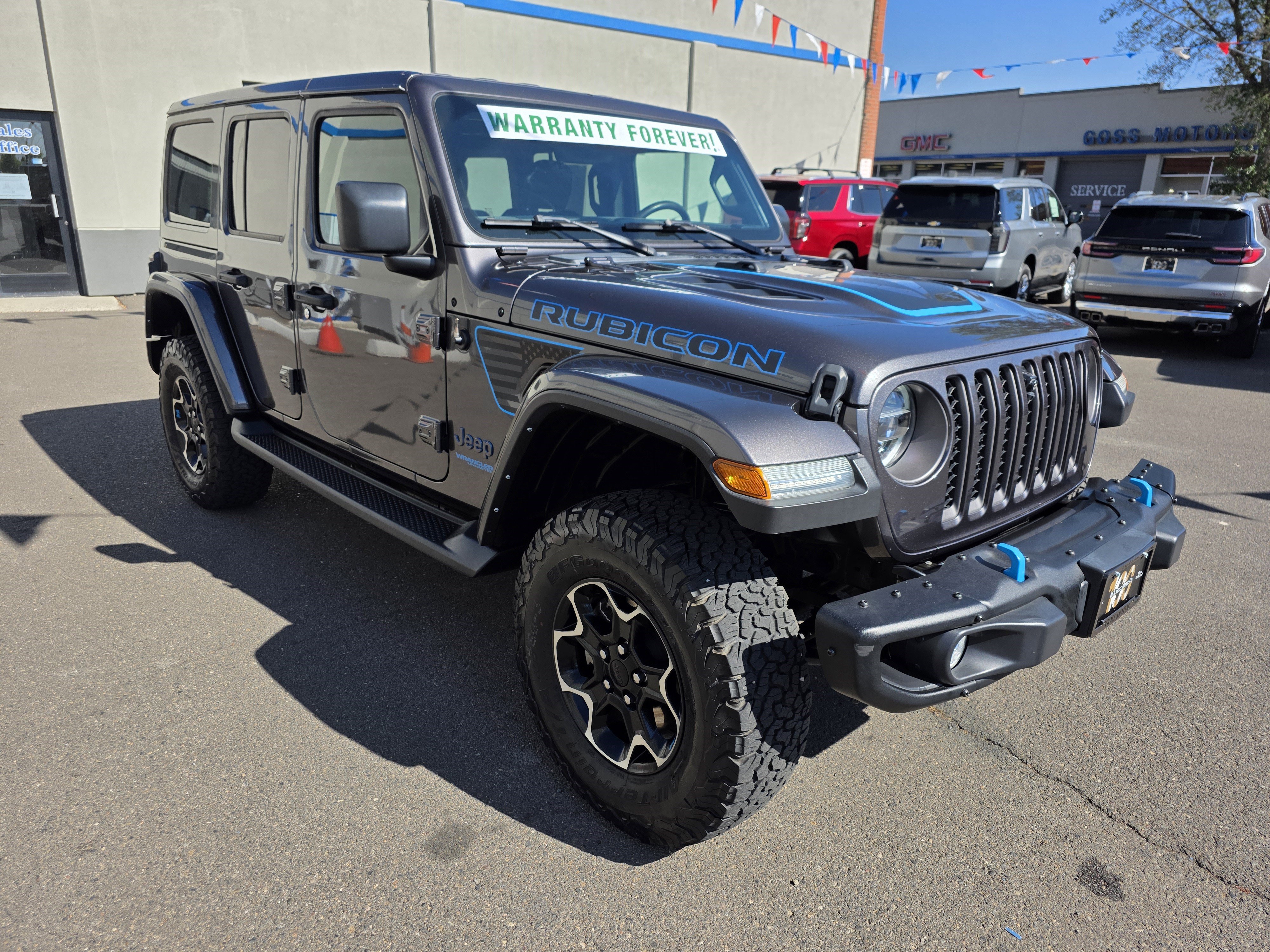 Used 2021 Jeep Wrangler Unlimited Rubicon 4xe w/ Steel Bumper Group image 10
