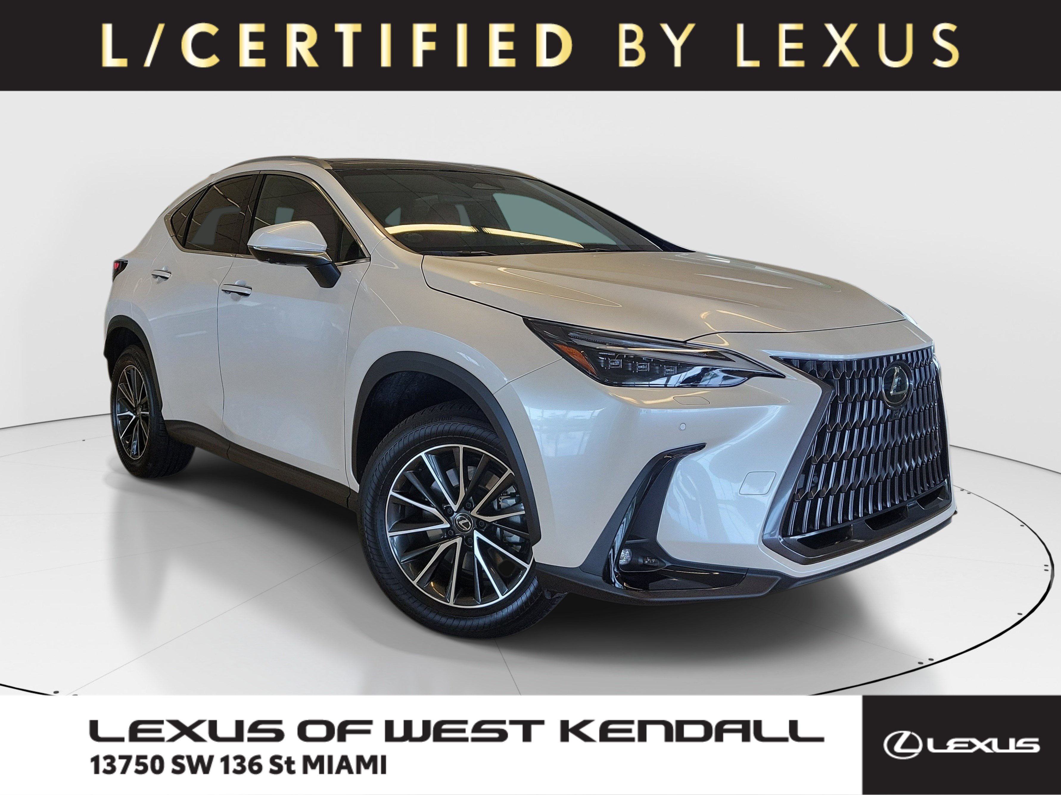 Certified 2024 Lexus NX 350 AWD w/ Vision Package image 1