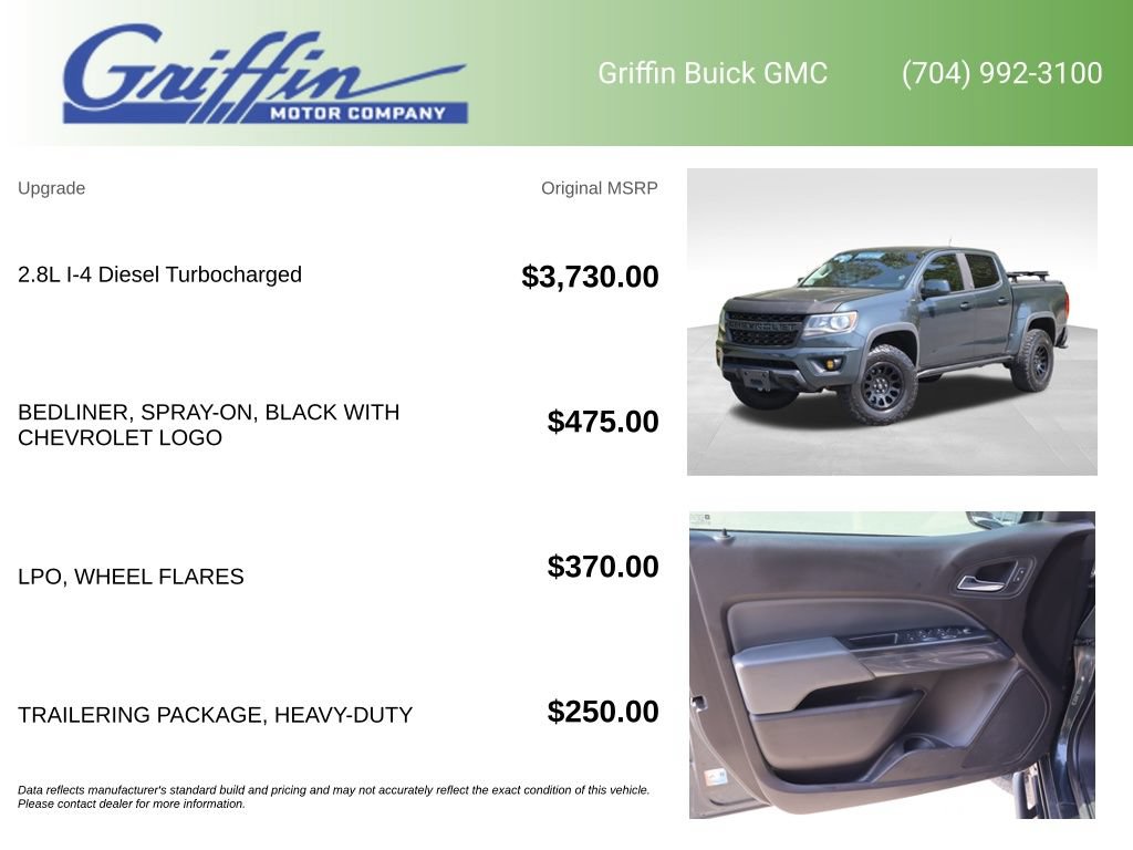 Certified 2017 Chevrolet Colorado Z71 AWD/4WD image 5