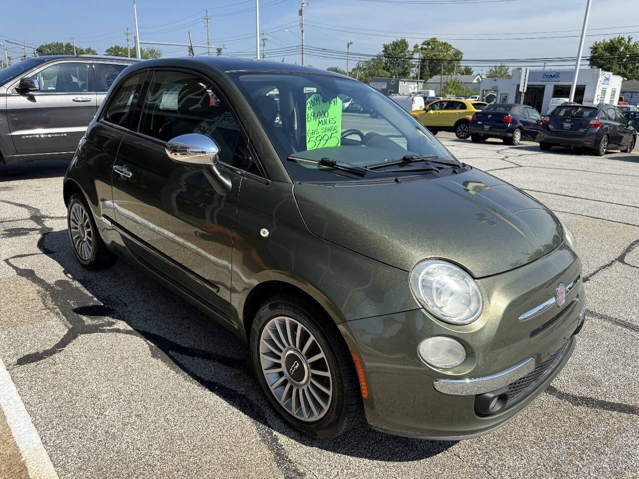 Used 2012 FIAT 500 Lounge w/ Luxury Leather Pkg FWD image 4