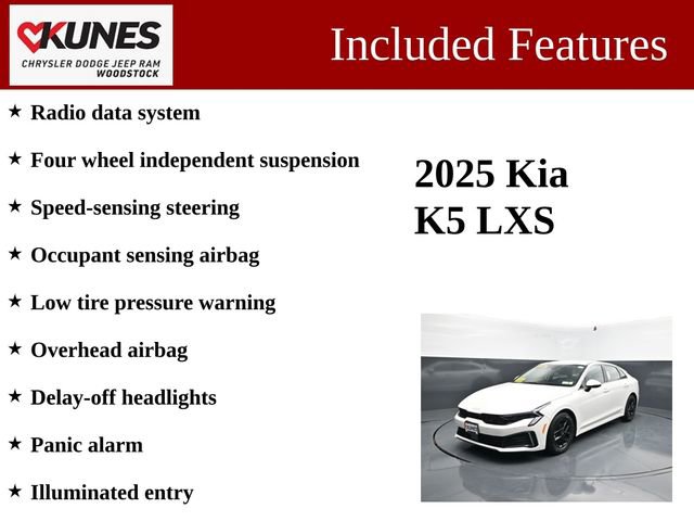 Used 2025 Kia K5 LXS FWD image 3