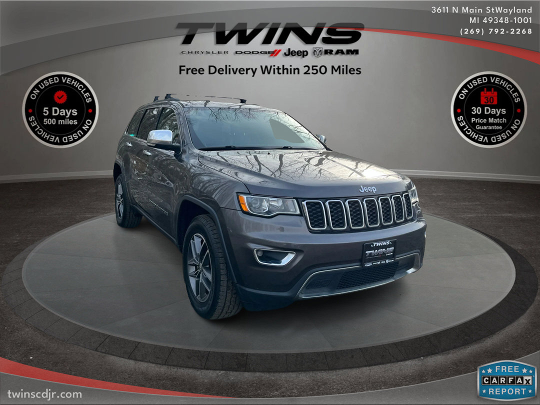 Used 2017 Jeep Grand Cherokee Limited