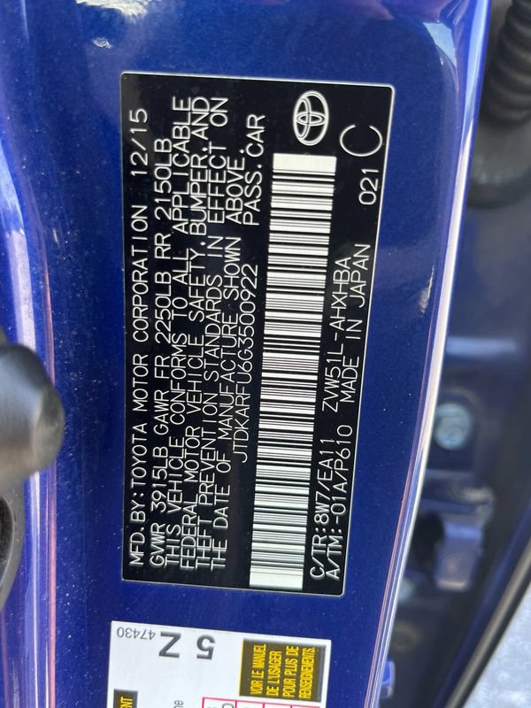 Used 2016 Toyota Prius Three Touring FWD image 25