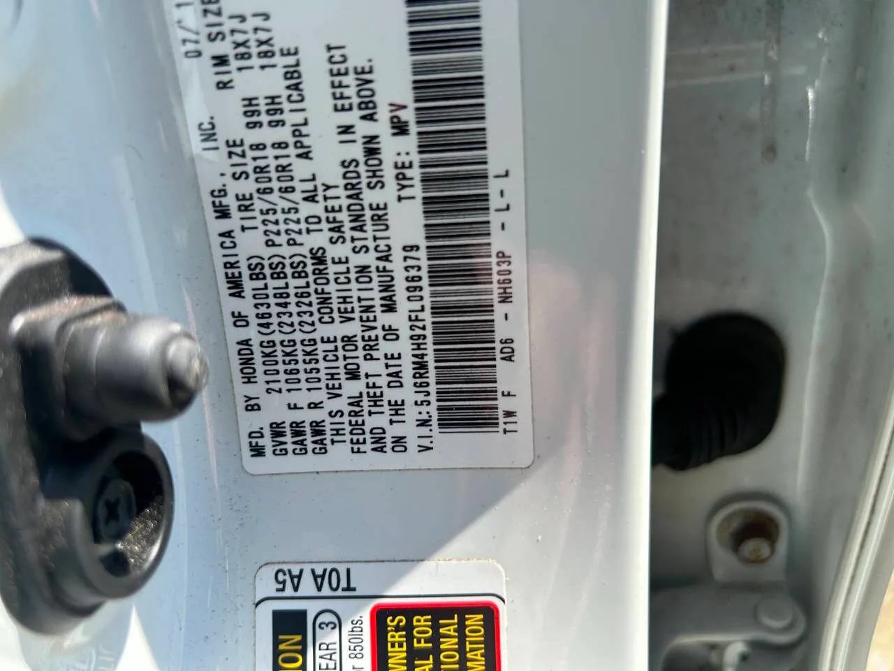 Used 2015 Honda CR-V Touring image 34
