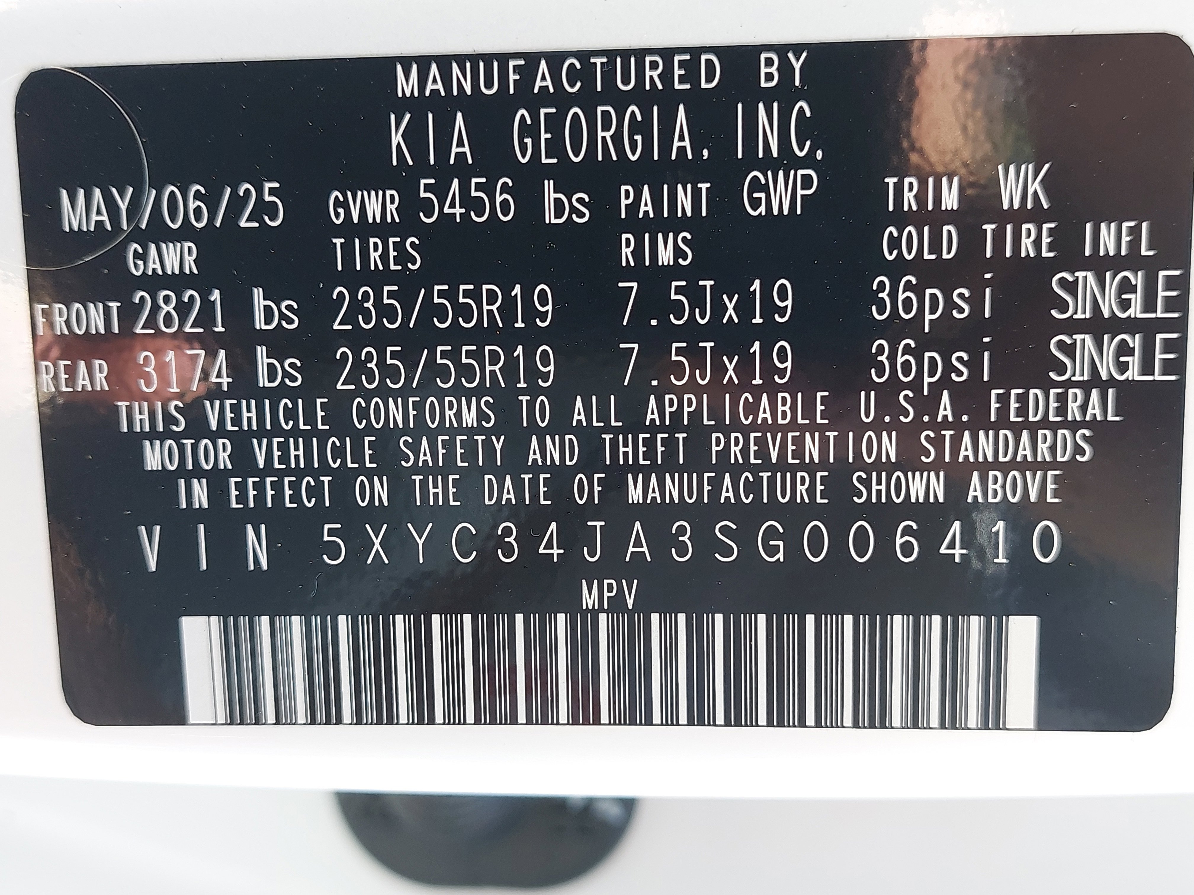 New 2025 Kia EV6 Light w/ Light LR Technology Package image 36