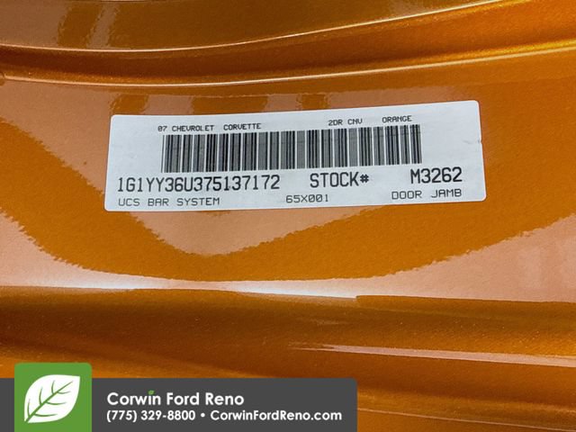 Used 2007 Chevrolet Corvette Convertible w/ Preferred Equipment Group RWD image 27