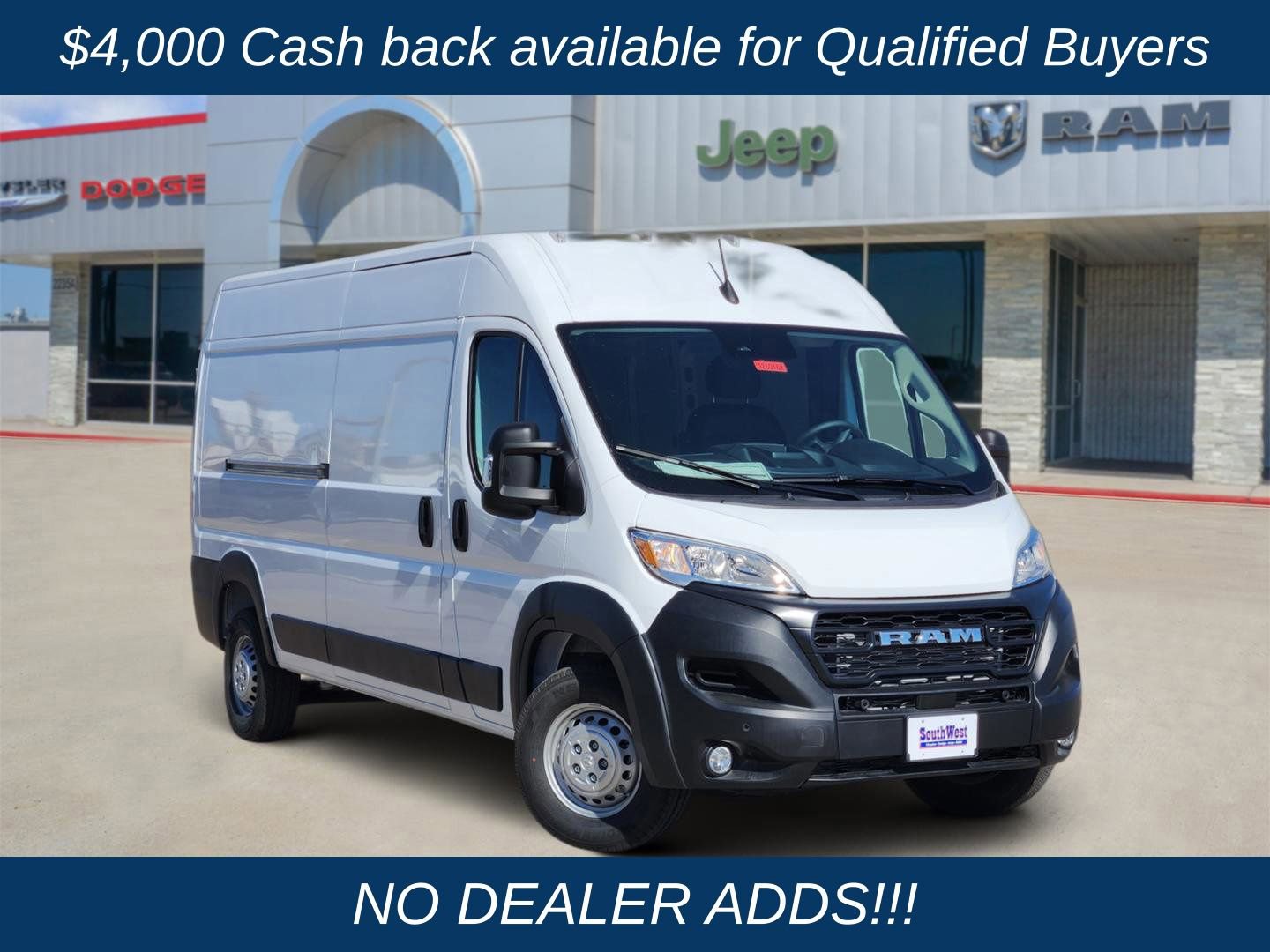 New 2026 RAM ProMaster 2500 w/ Safety Group
