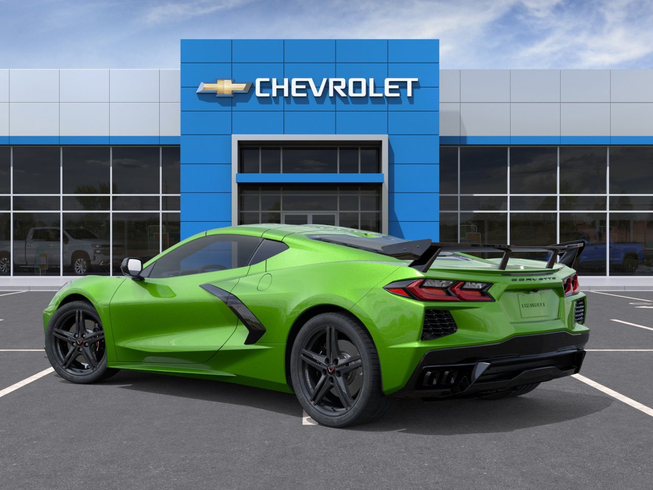New 2026 Chevrolet Corvette Stingray Preferred Cpe w/ Z51 Performance Package RWD image 3