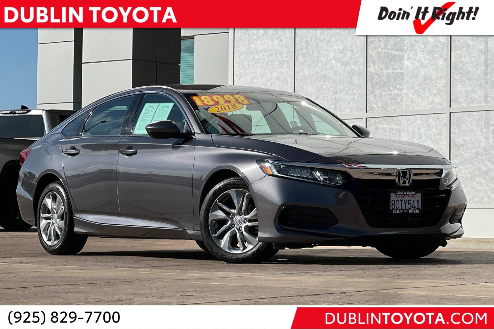 Used 2018 Honda Accord LX