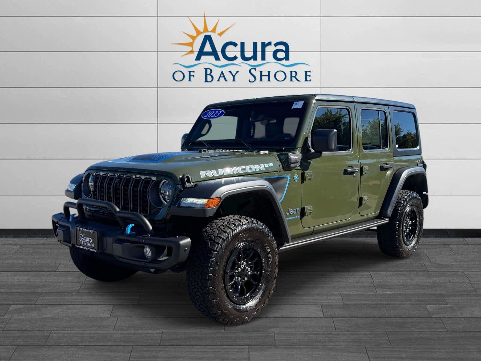Used 2023 Jeep Wrangler Unlimited Rubicon 4xe AWD/4WD image 1