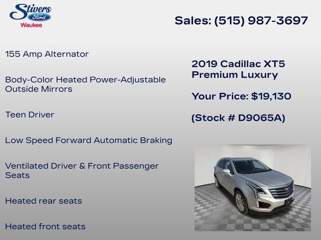 Used 2019 Cadillac XT5 Premium Luxury AWD/4WD image 22