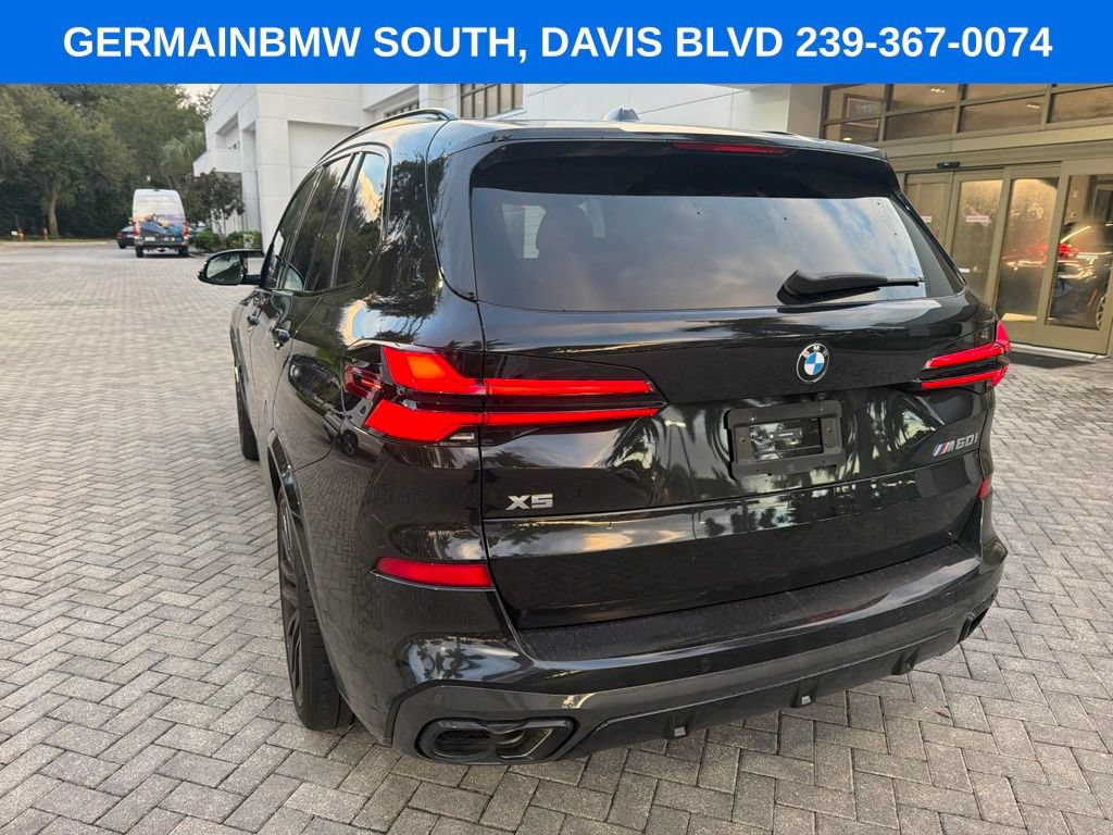 Certified 2025 BMW X5 M60i w/ Parking Assistance Package AWD/4WD image 44
