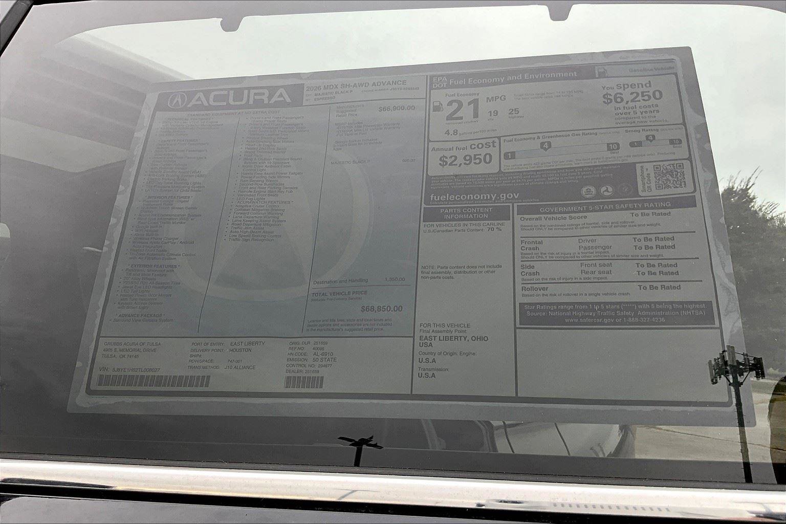 New 2026 Acura MDX SH-AWD w/ Advance Package image 29