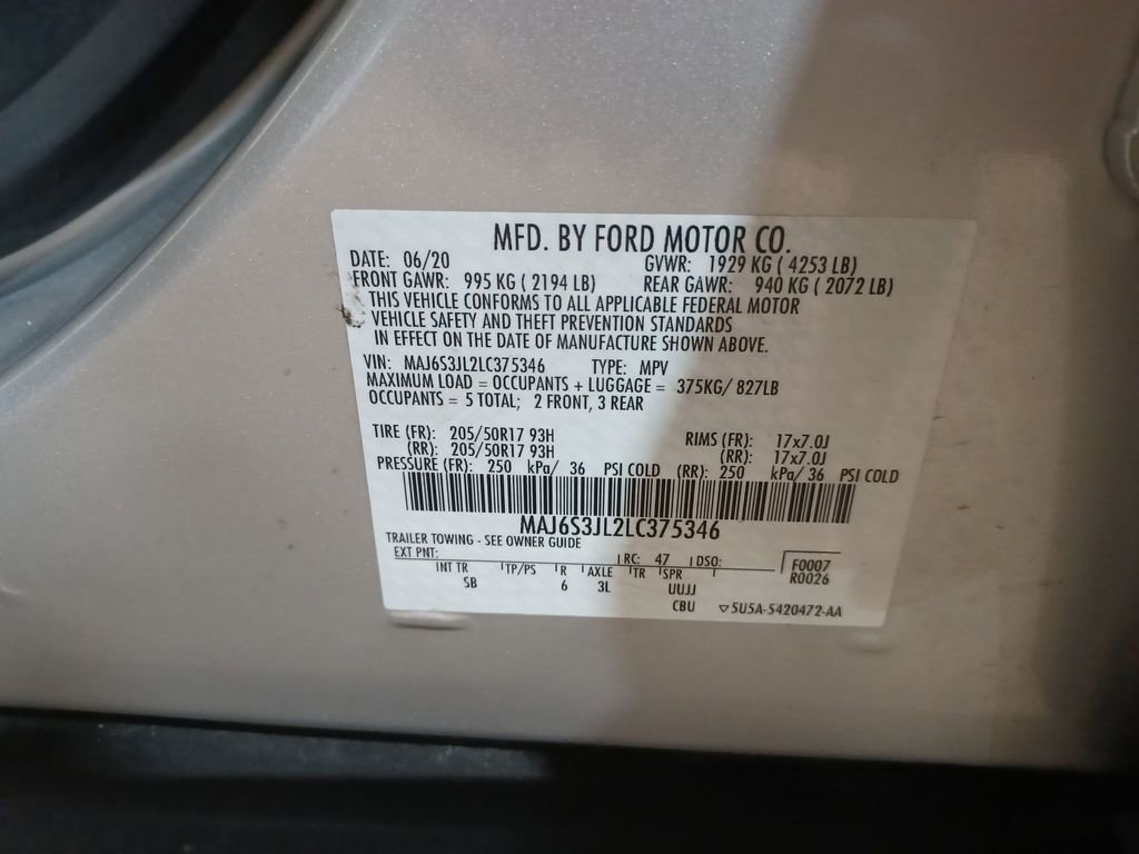 Used 2020 Ford EcoSport SES image 25